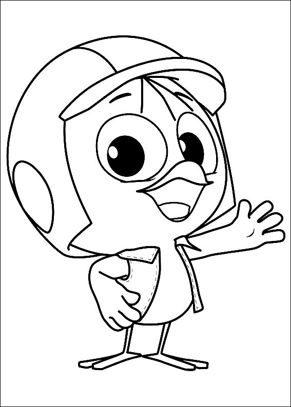 calimero para colorear
