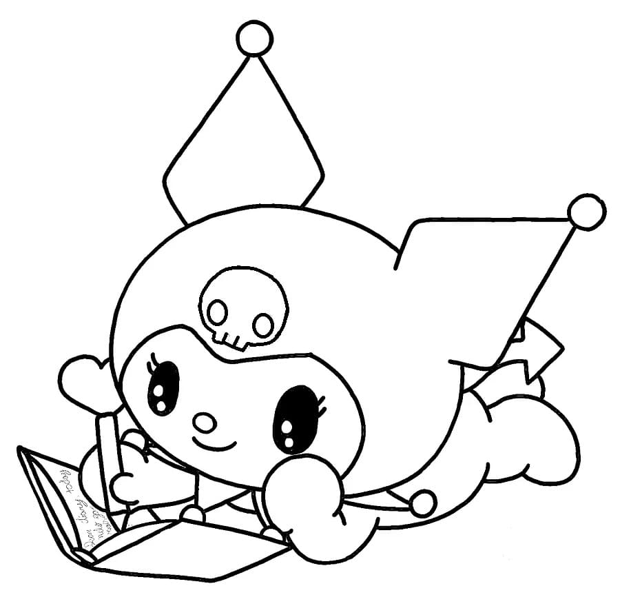 dibujos de kuromi para colorear