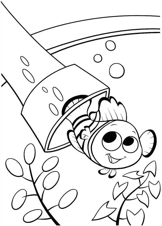 dibujos de nemo para imprimir y colorear