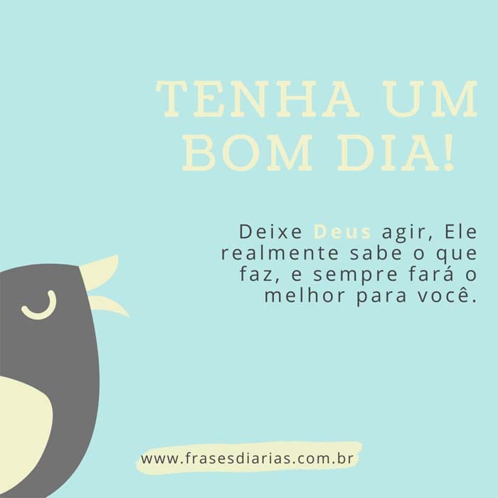 Deixe Deus agir Deixe Deus agir