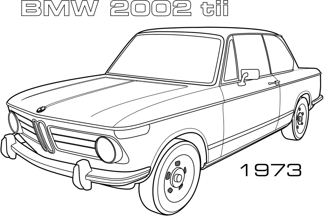 Carros para Colorir - Desenhos para Imprimir e Colorir