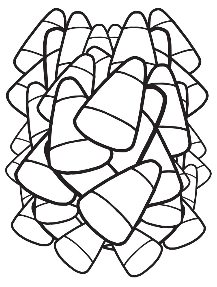 desenho de milho para imprimir gratuitamente