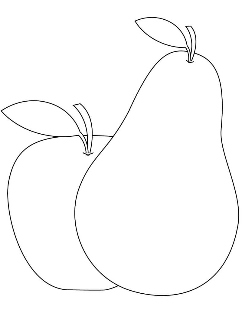 pera para colorir e baixar pdf
