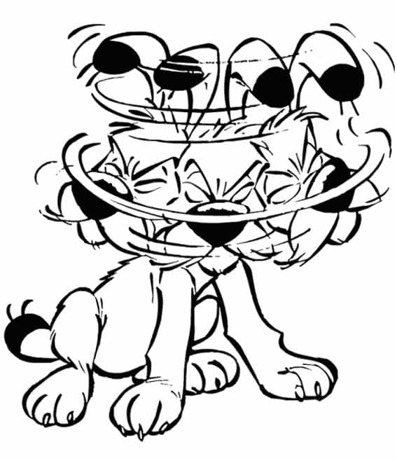 Desenho de Ideiafix para Colorir