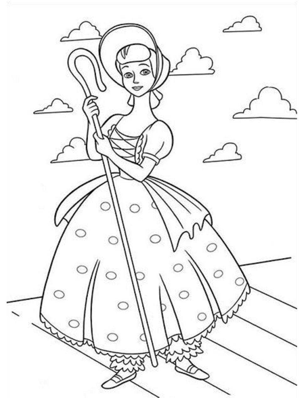 Desenho de Bet para Colorir Pdf Imprimivel