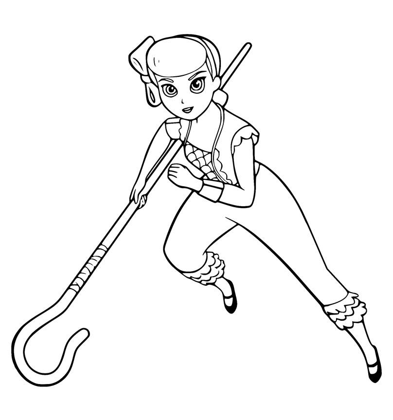 Desenho de Betty Bo Peep para Imprimir Pdf