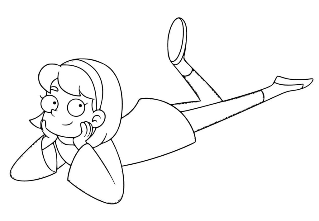 Desenho de Boris e Rufus para Colorir e Imprimir em Pdf