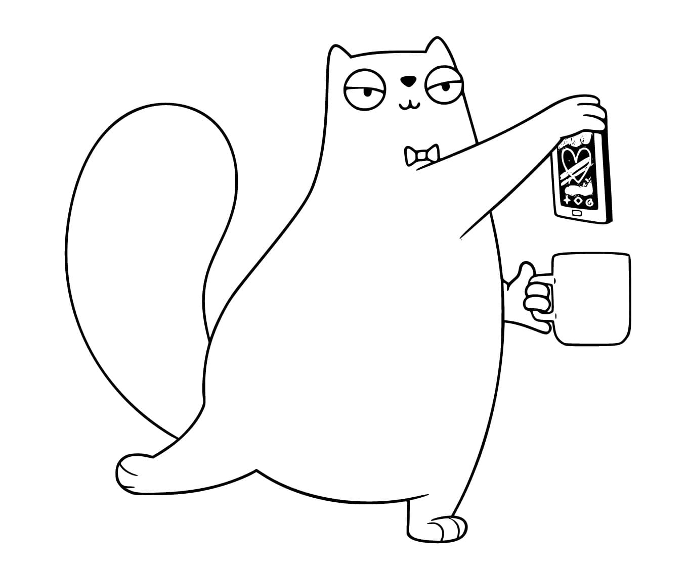 Desenho de Leopoldo de Boris e Rufus para Colorir