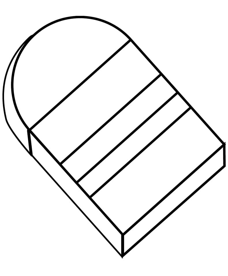 Desenho de Borracha Infantil para Colorir e Imprimir Pdf