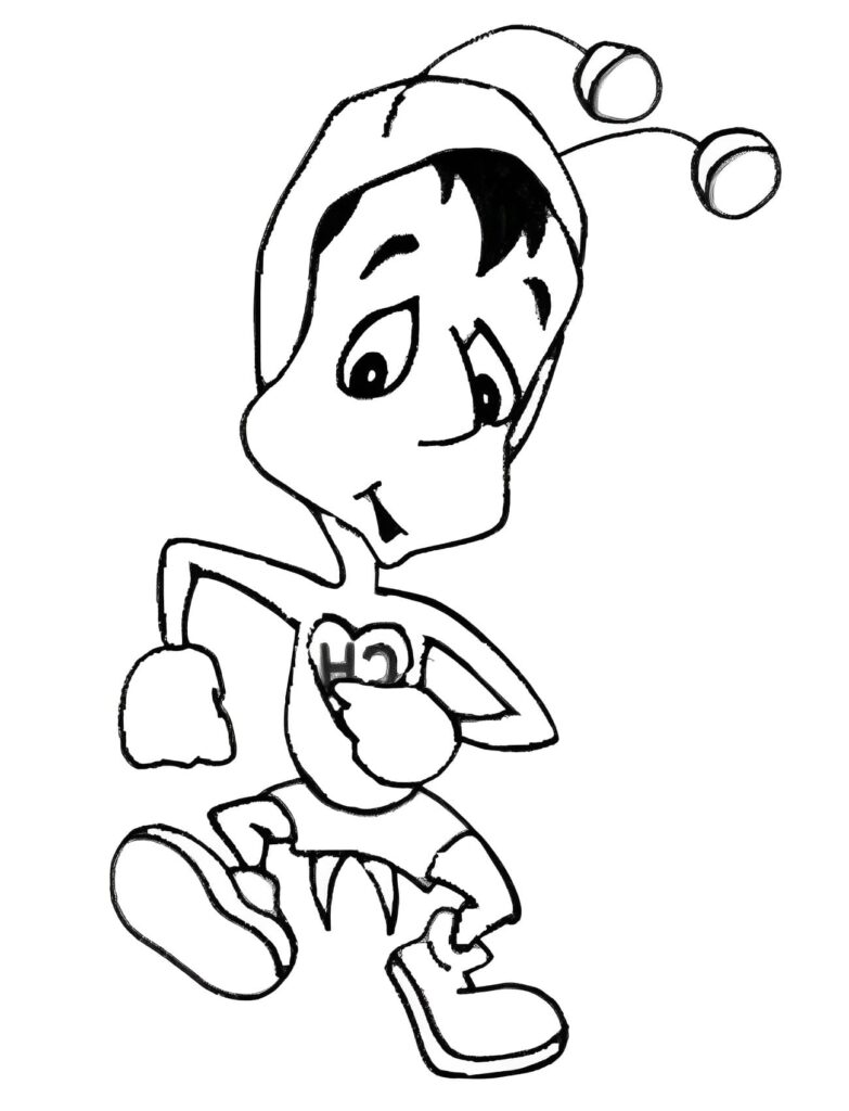 Desenho de Lindo Chapolin para Colorir