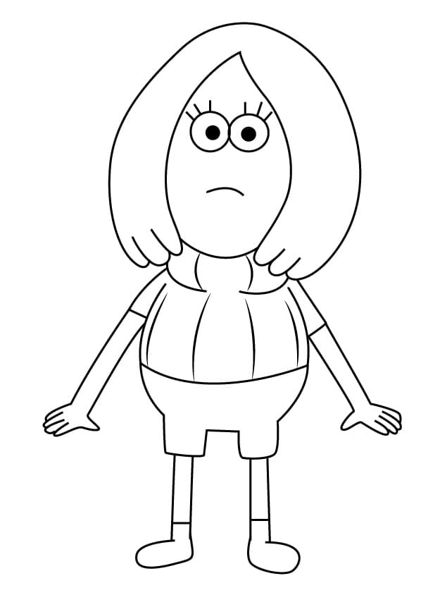 Desenho Mavis de Clarencio para Colorir