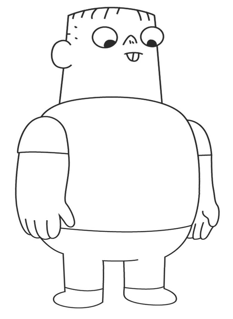 Desenho Nathan de Clarencio para Colorir