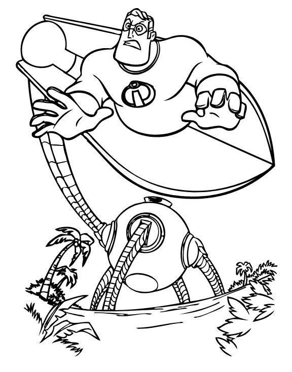 Desenho de Disney Imprimivel Grátis para Colorir