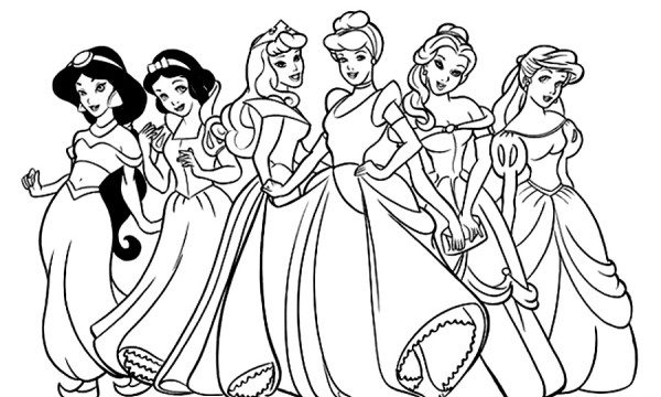 Desenho de Disney para Colorir e Imprimir Download