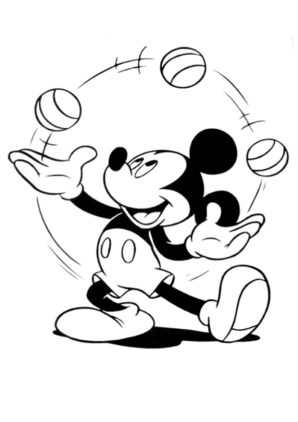 Desenho de Disney para Colorir e Pintar Pdf