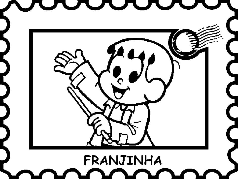 Desenho de Franjinha Grátis para Crianças para Colorir