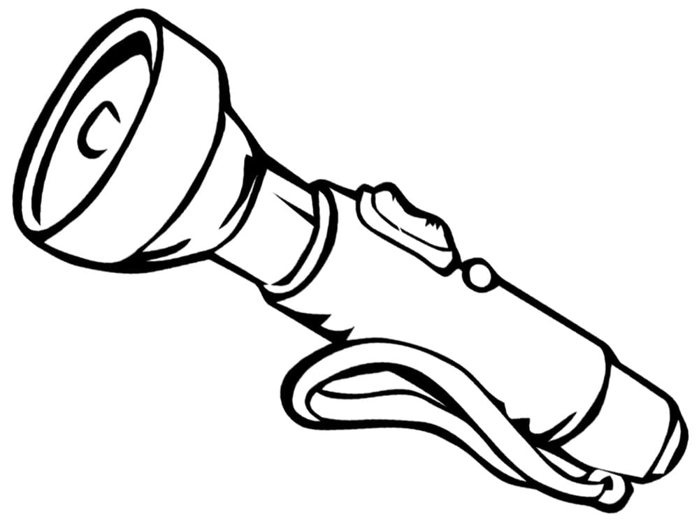 Desenho de Boa Lanterna para Colorir