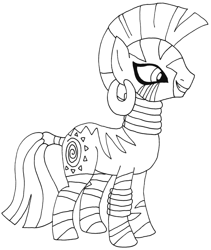Desenho de My Little Pony Desenhos para Imprimir