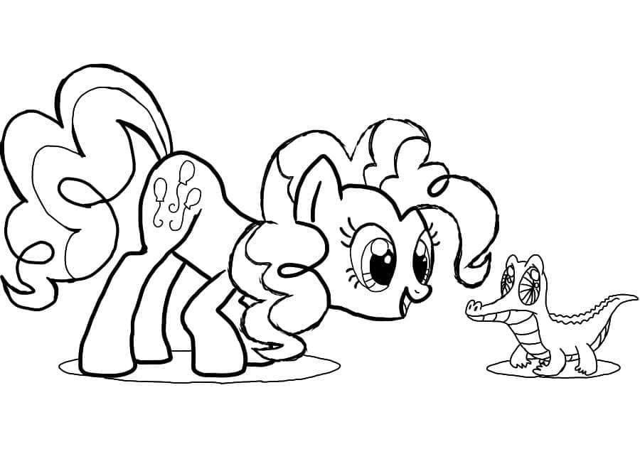 Desenho de Pinkie Pie Desenhos para Imprimir