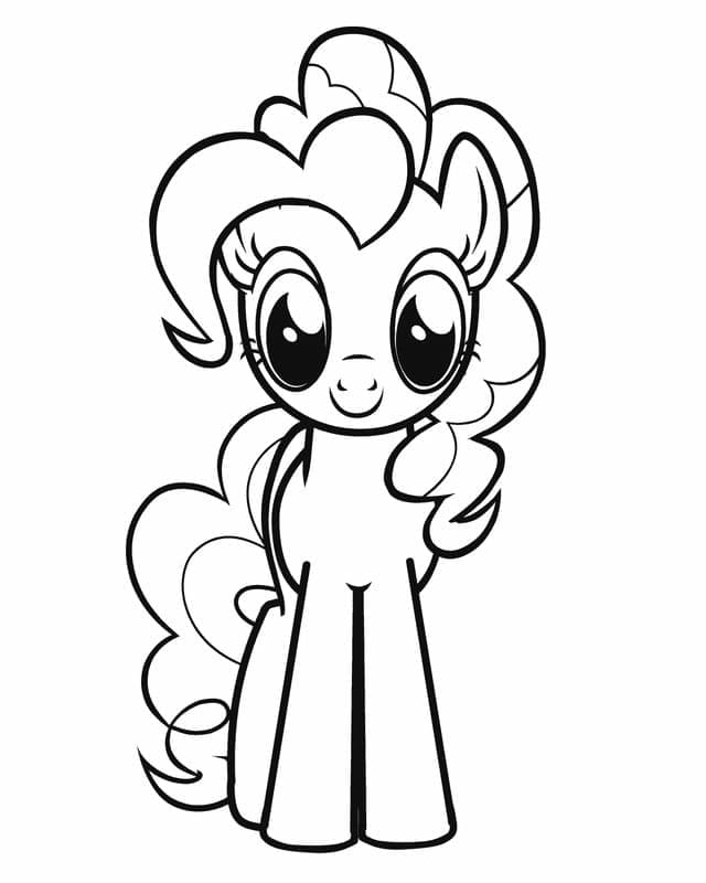 Desenho de Pinkie Pie Imprimivel