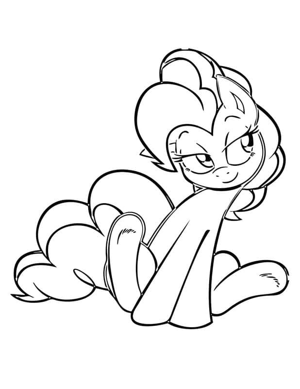 Desenho de Pinkie Pie para Colorir