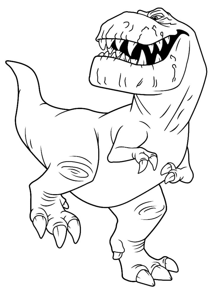Desenho Butch De O Bom Dinossauro Para Colorir