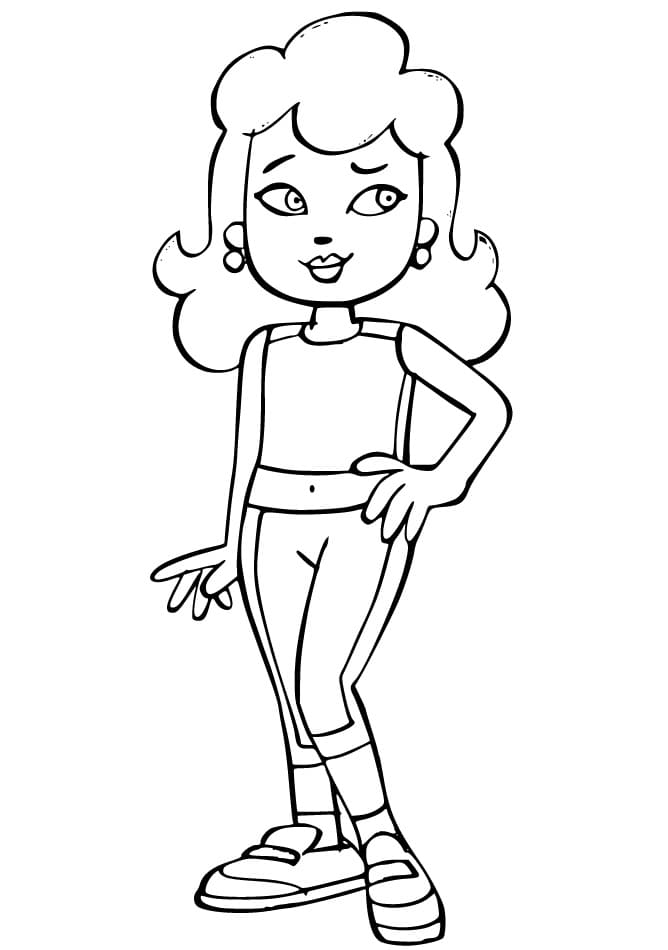 Desenho de Shirley de Menino Maluquinho para Colorir