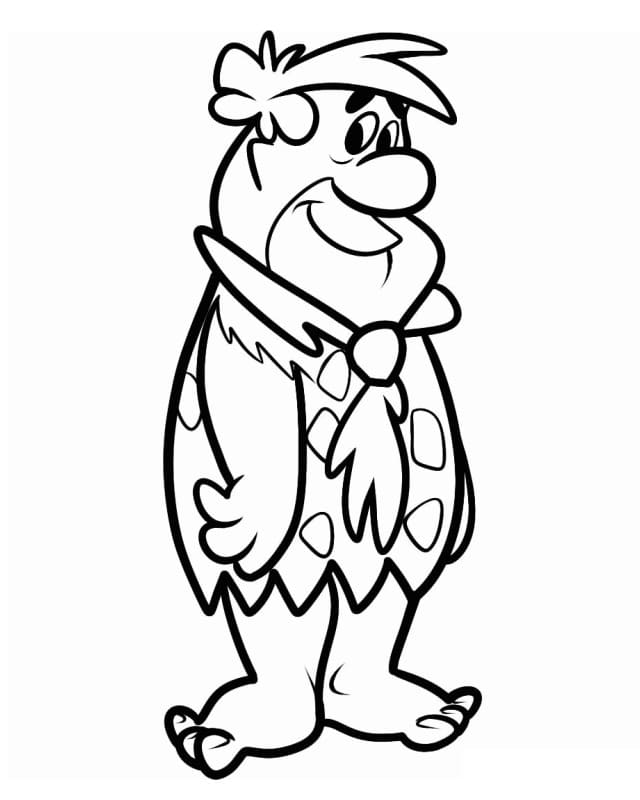 Desenho Fred Flintstone