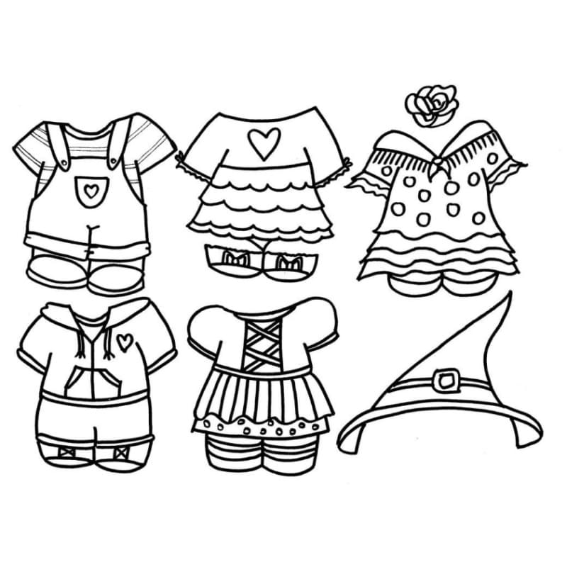 Desenho de Imagem de Paper Duck para Colorir