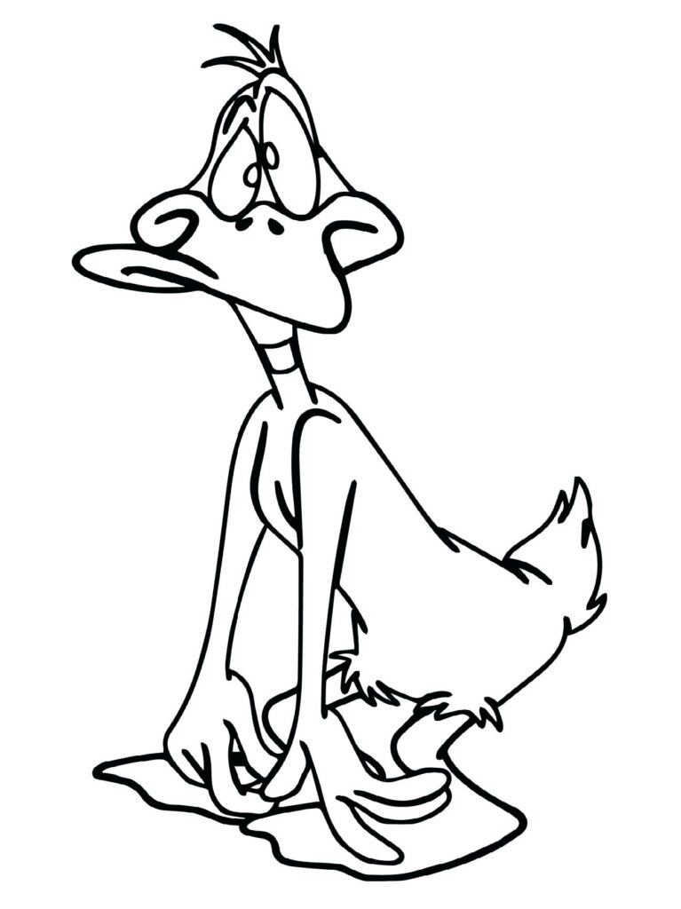 Desenho Imprimivel do Patolino para Baixar e Colorir