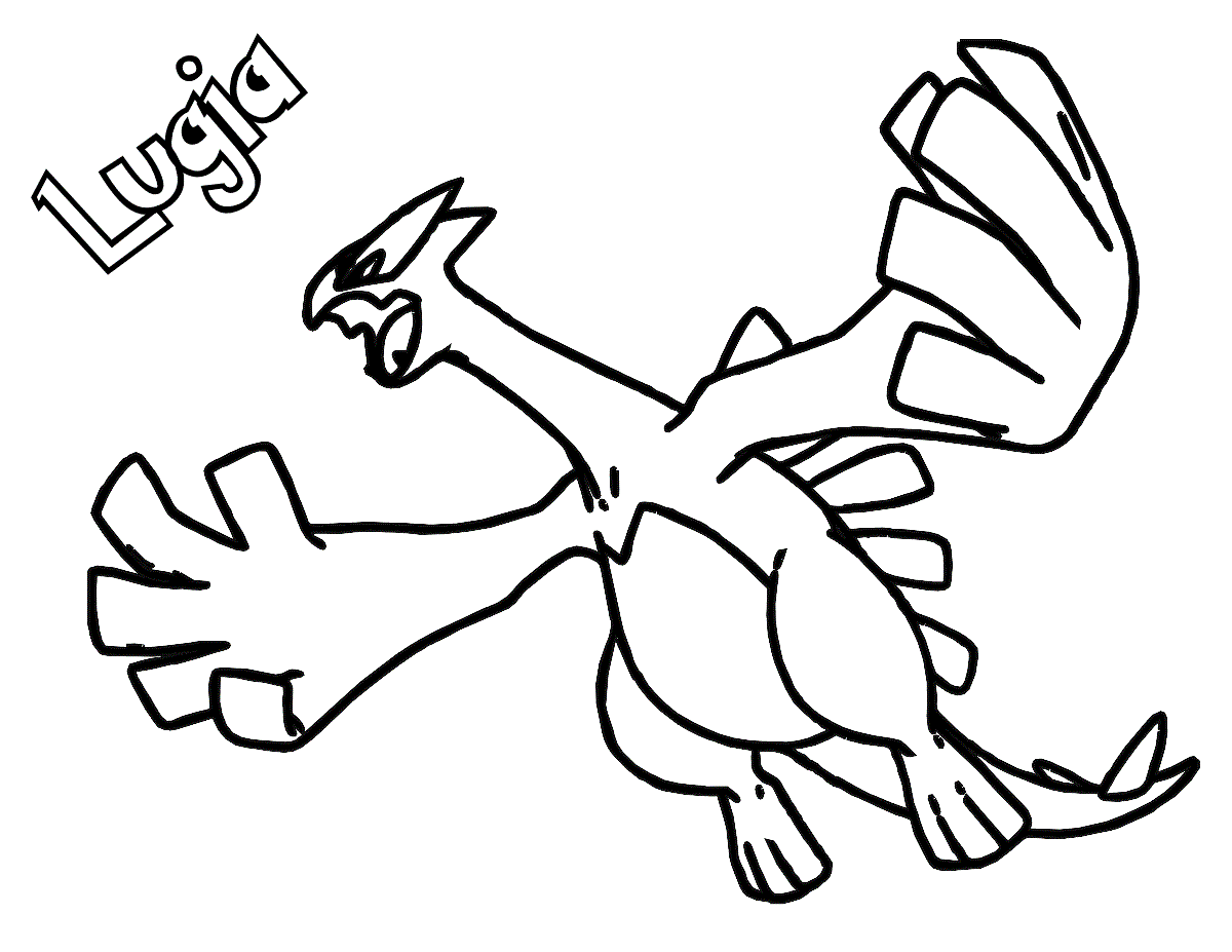 Desenho de Pokemon Fácil Grátis para Colorir Desenho de Pokemon Fácil Grátis para Colorir