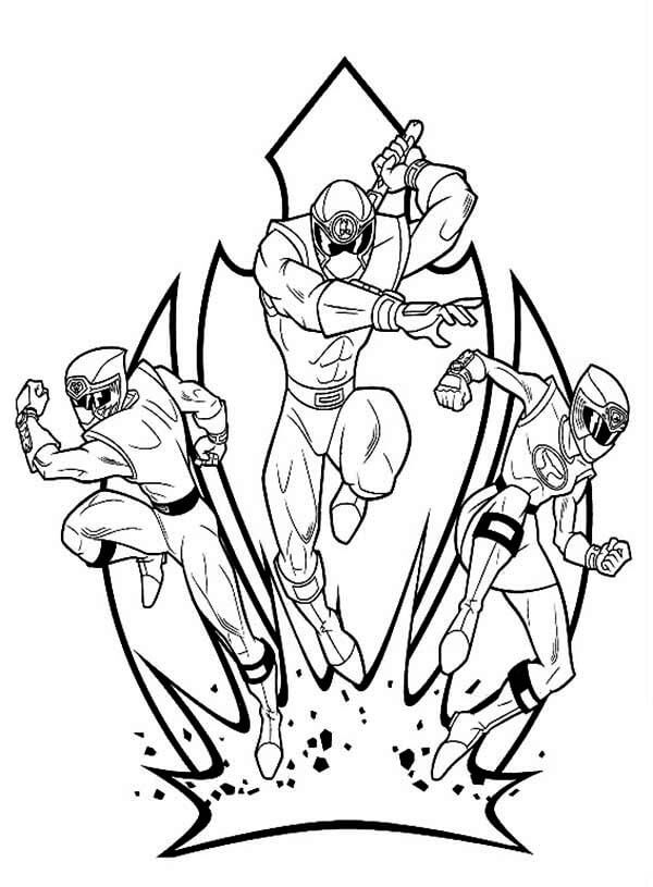 Desenho de Power Ranger Pdf