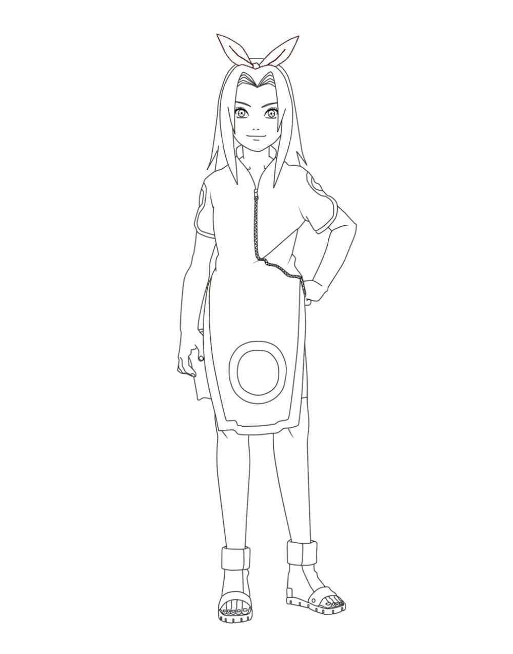 Desenho de Sakura Haruno
