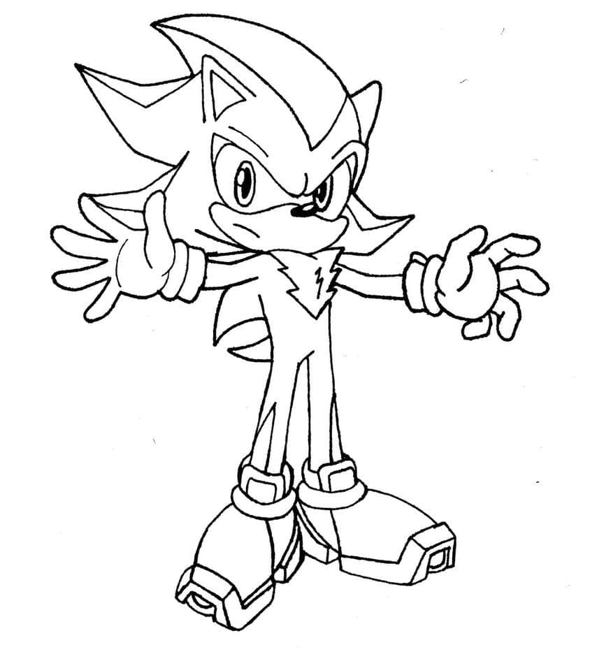 Desenho de Lindo Shadow para Colorir