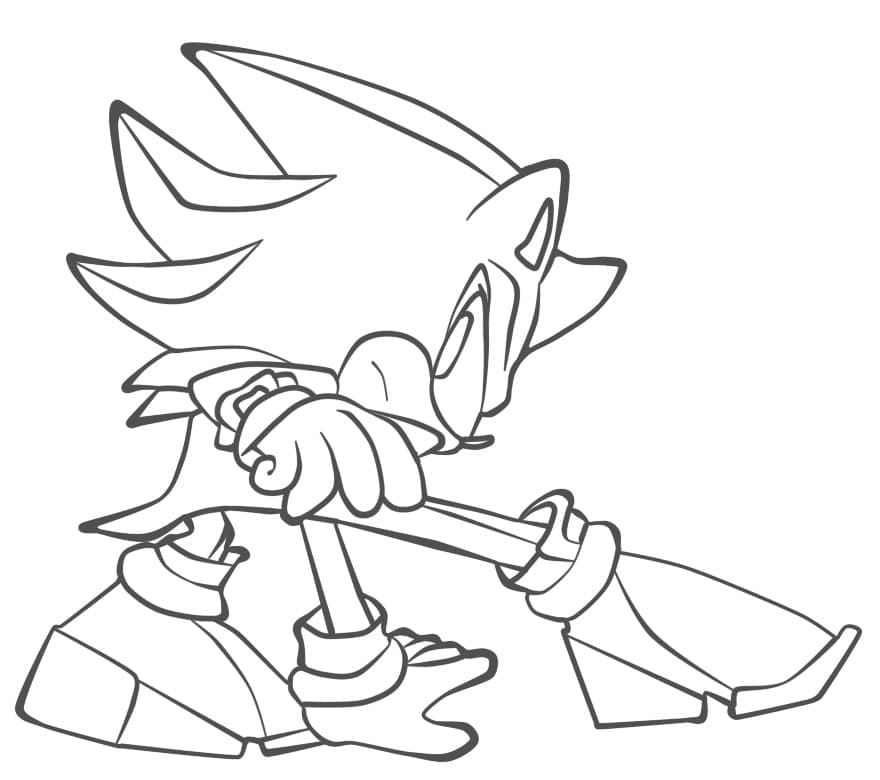 Desenho de Shadow para Crianças para Colorir