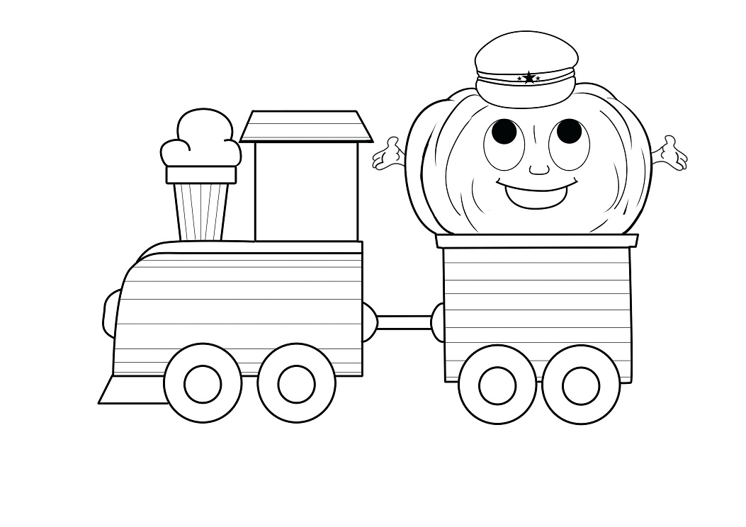 Desenho Pdf de Thomas o Trem