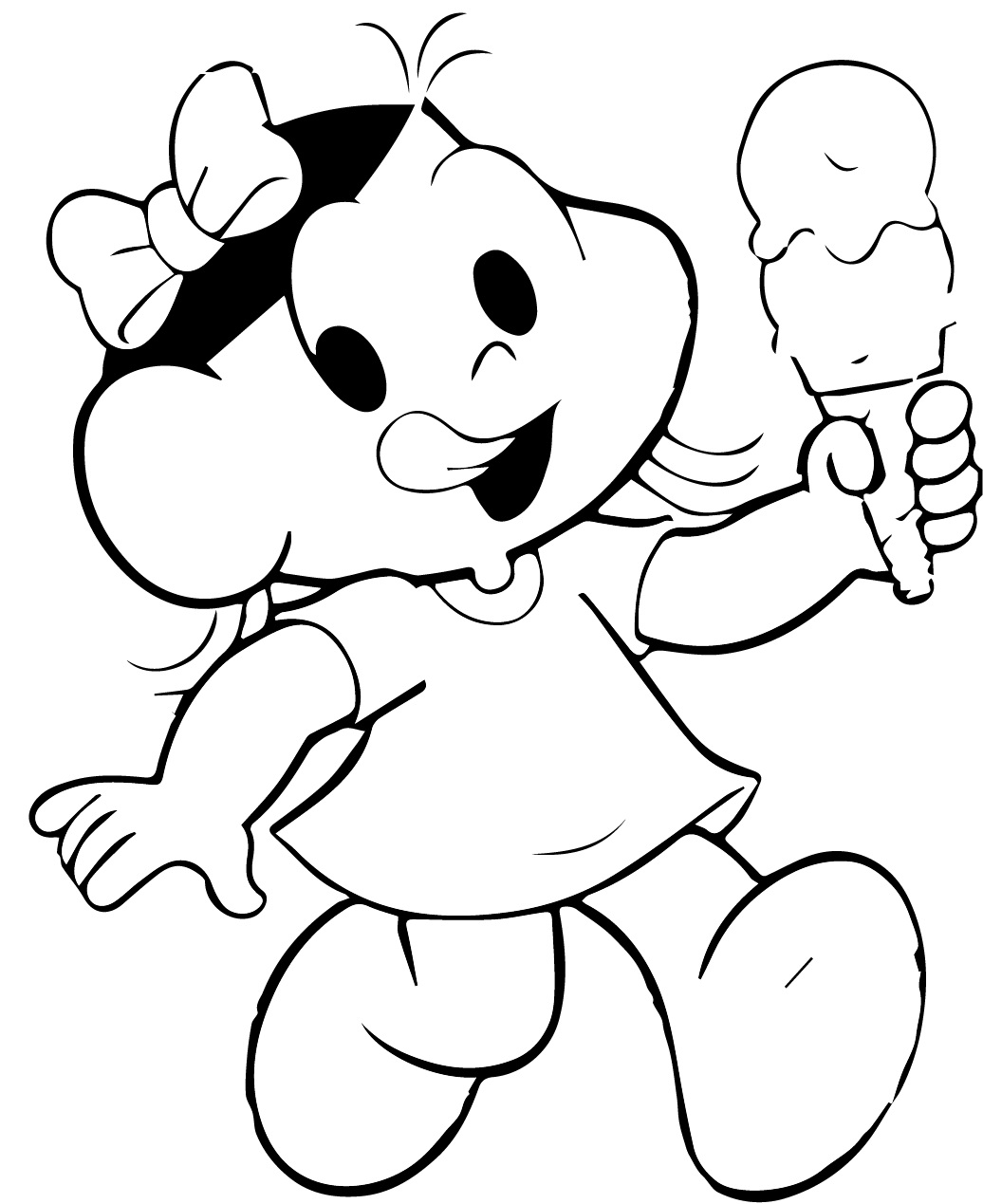 Desenhos de Magali de Turma da Monica para Colorir