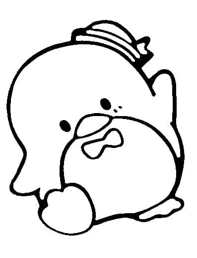 Desenho De Tuxedo Sam Amigavel Para Colorir