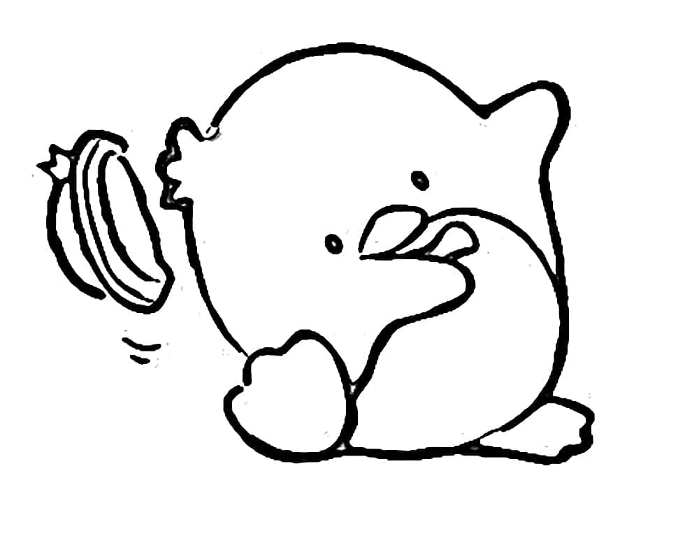 Desenho De Tuxedo Sam Facil Para Colorir