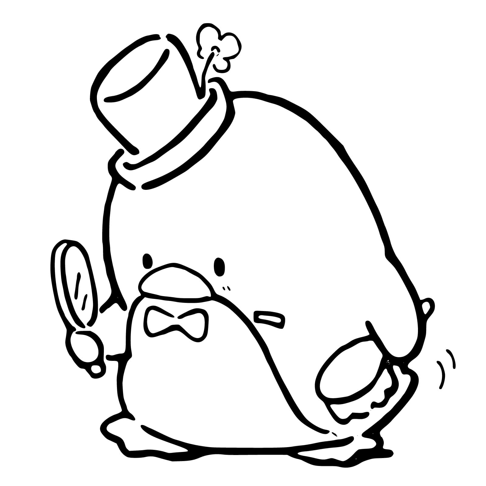 Desenho De Tuxedo Sam Gratis Para Colorir