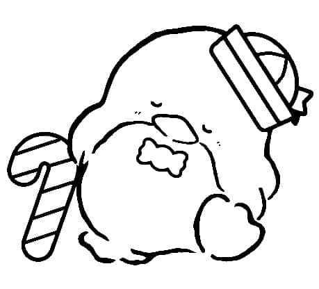 Desenho De Tuxedo Sam Imprimivel Gratis Para Colorir