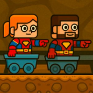 2 Player BlockMiner Escape