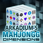 Arkadium’s Mahjongg Dimensions Blue