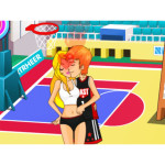 Basketball Kissing