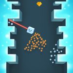 Blocky Hill Tower Game