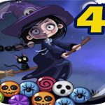 Bubble Shooter Funny Halloween Paper Fold