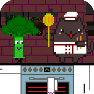 Cat Chef and Broccoli