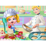 Cindy Cooking Cupcakes
