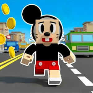 Craft Boy Runner Game