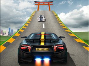 Impossible Car Stunts – Mega Car Ramp